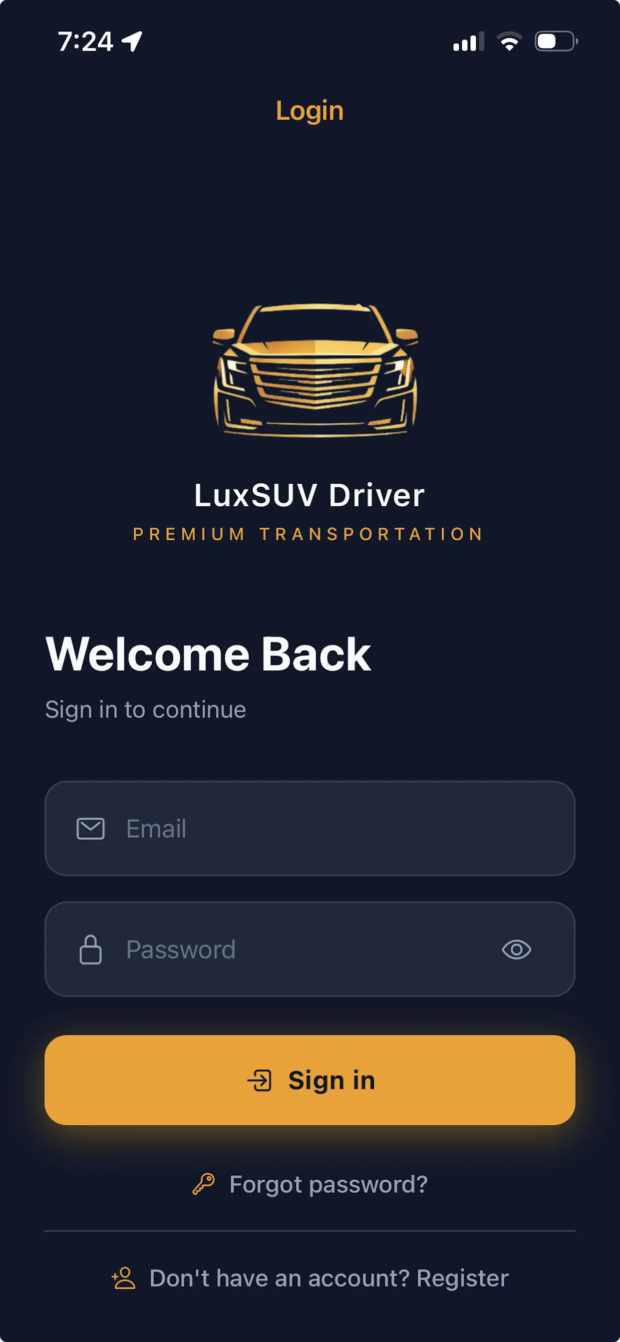 LuxSUV - Premium Ground Transportation screenshot 3